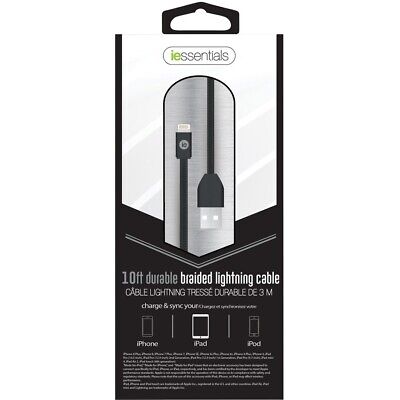 **10' Braided Lightning Usb